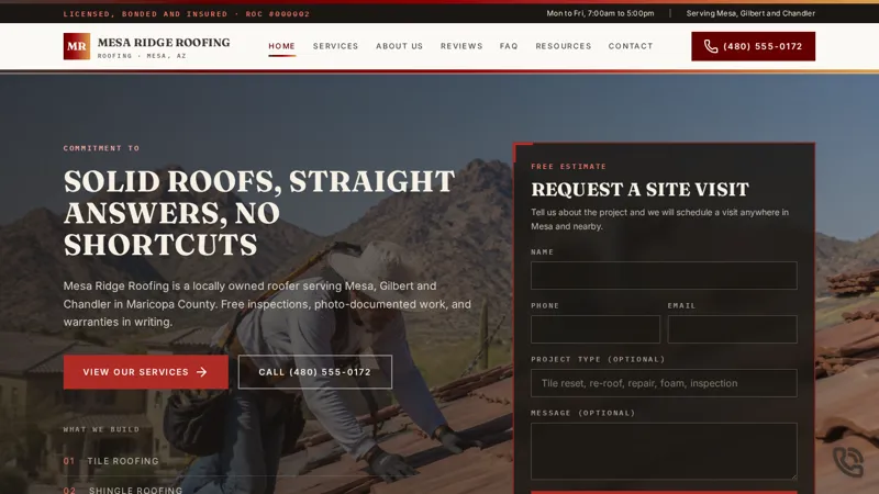 Trade Professional Website template